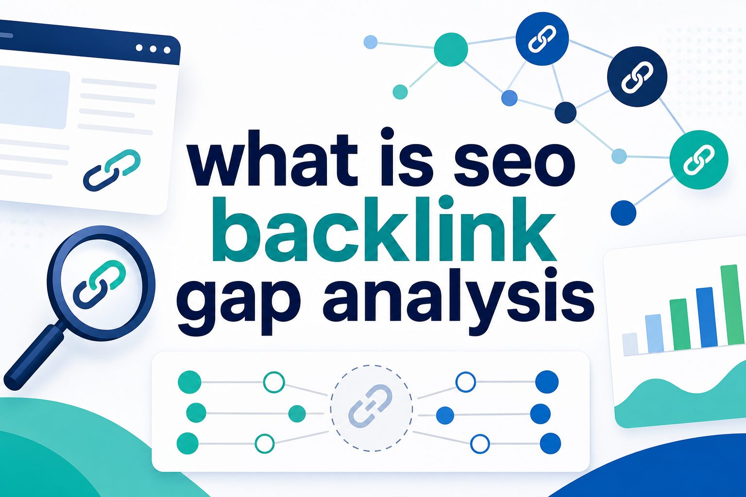 SEO backlink gap analysis comparing competitor link profiles